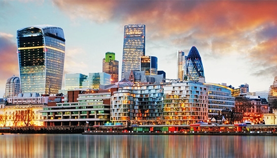 The top 25 most attractive global cities, London and New York lead