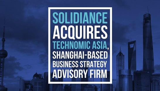 Solidiance buys China-based management consultancy Technomic Asia