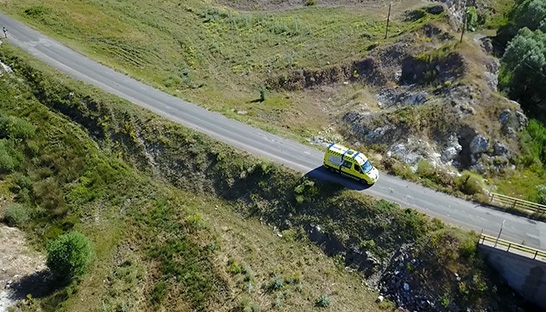 QVARTZ drives ambulance from Denmark to Mongolia for charity