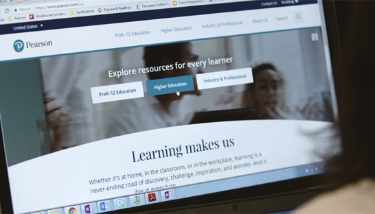 Pearson web-overhaul by Accenture shows consulting threat to ad firms