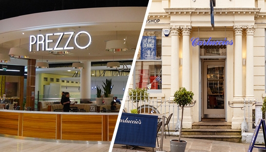 AlixPartners to restructure Prezzo while Carluccio's hires KPMG