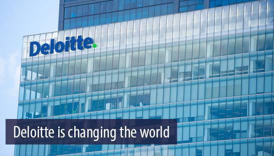 Deloitte is positively changing the world, according to Fortune