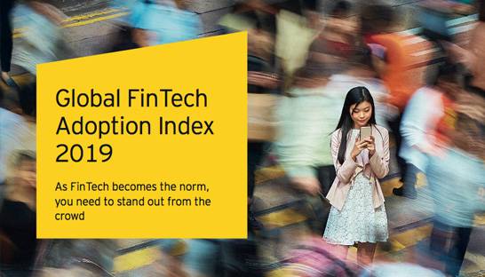 Indians are the globe's top adopters of FinTech products and services