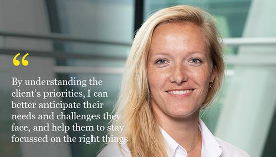 Laura Nauta on life in EY's supply chain consulting practice