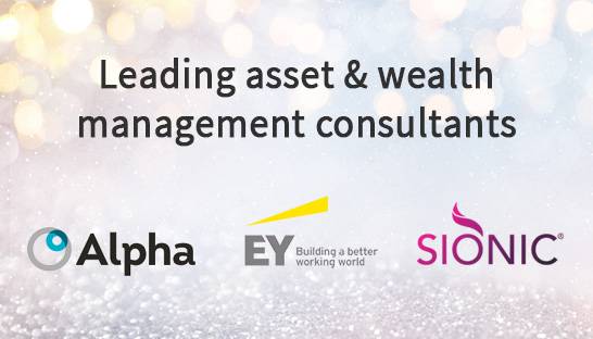Alpha FMC, EY and Sionic lauded for wealth management services