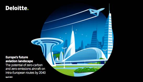 Deloitte: Green airplanes can dominate short-haul flights by 2040