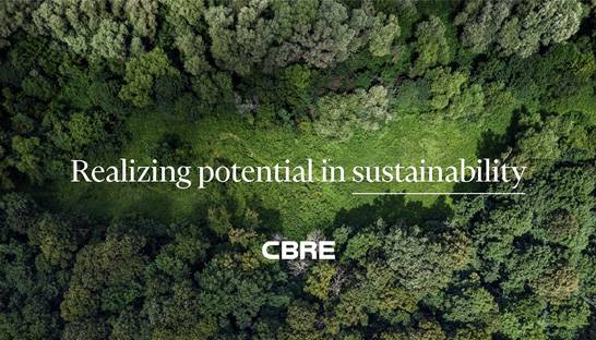 CBRE makes net-zero carbon pledge for 2040 
