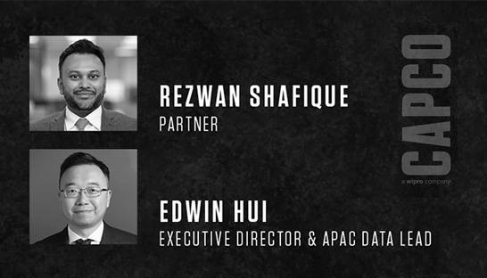 Rezwan Shafique and Edwin Hui join Capco in Hong Kong