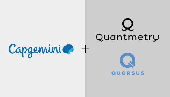 Capgemini buys consultancies Quantmetry (France) and Quorsus (UK)