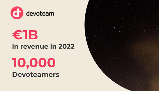 Devoteam hits two milestones: €1 billion revenue and 10,000 staff