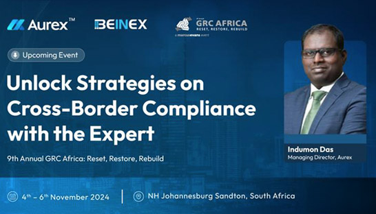 Beinex founder Indumon Das among speaker line-up at GRC Conference Africa
