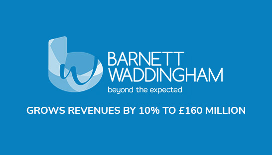 Barnett Waddingham grows revenues by 10% to £160 million