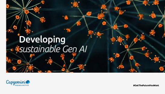 Companies barely consider the CO2 footprint of Gen AI