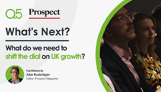 Q5 to co-host workshop on ‘nudging UK growth dial’
