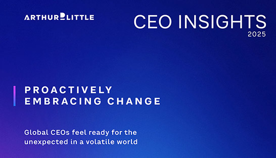 Arthur D. Little: CEOs in the UAE more confident and front-footed than global peers