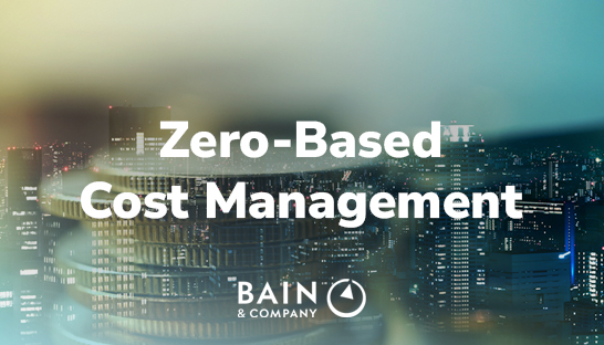 Zero-Based approach to cost management can more effectively cut costs