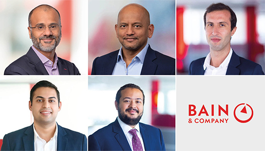 Bain & Company celebrates five partner promotions in the Middle East