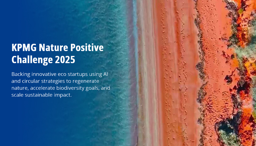 KPMG launches latest round of $370,000 Nature Positive Challenge